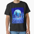 Chicago Cityscape Retrowave by MaiZephyr