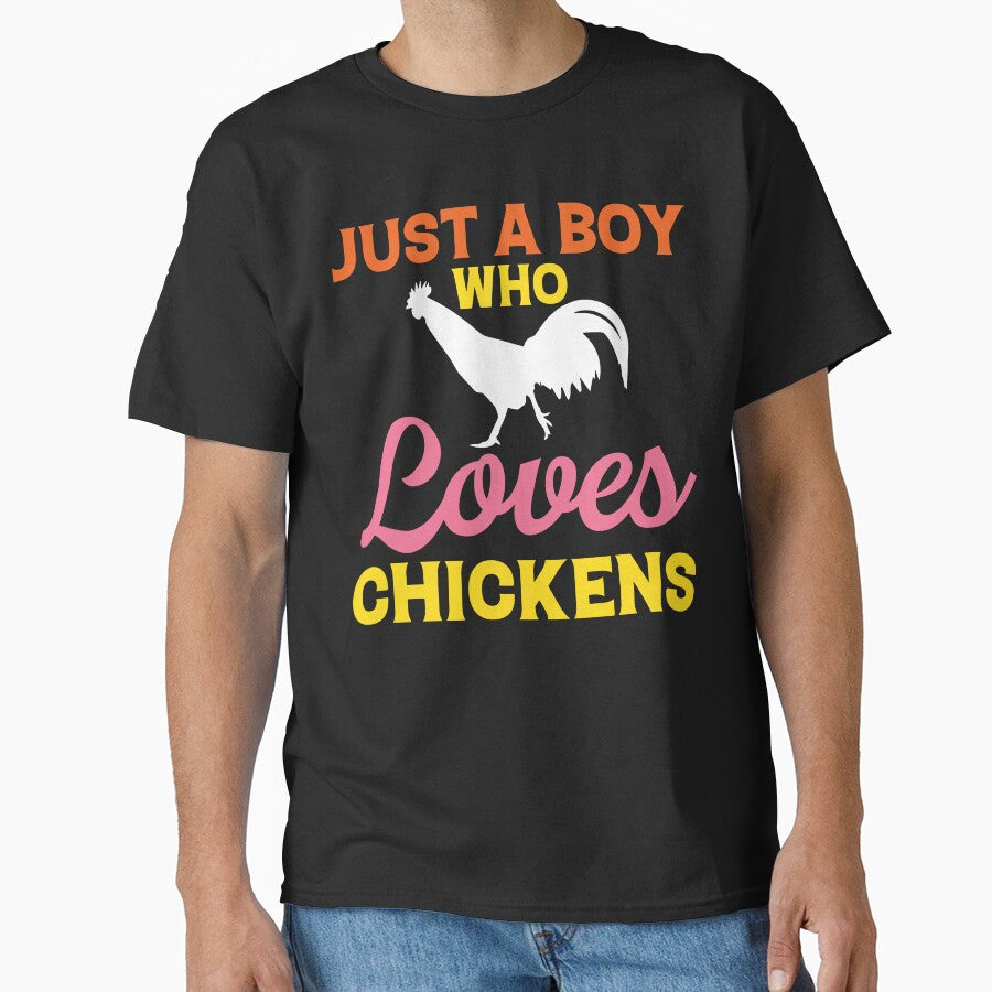 Chicken Lover Boy Tee by PatternFeed8