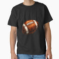 Football Oil Paint - Bold Game Day American Football Art by Lozarux