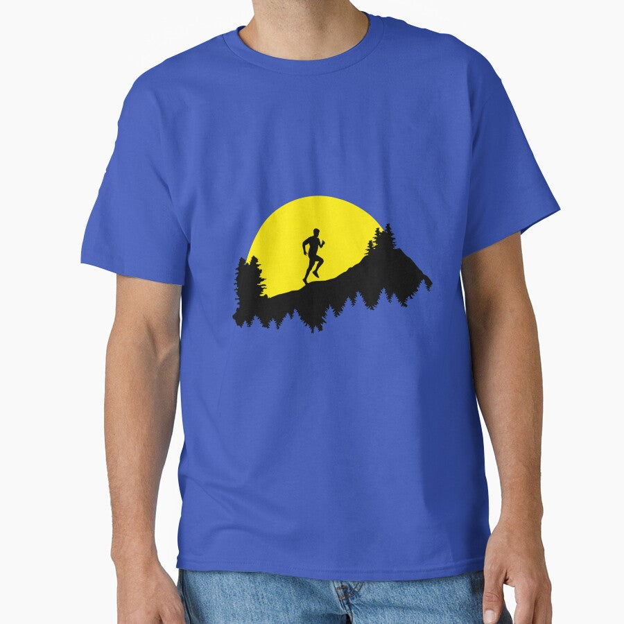Trail running, running, runner by claudiasartwork