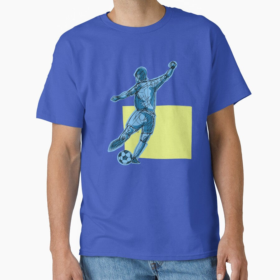 Kick with blue background by missmann