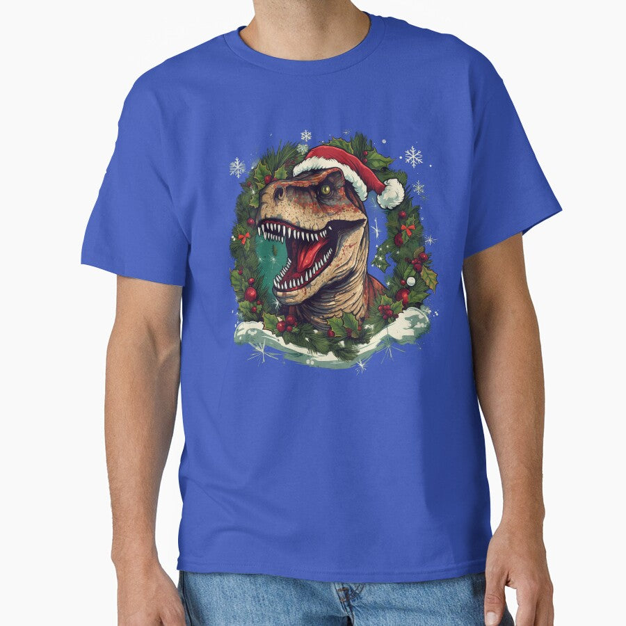 T-Rex Christmas by vladocar