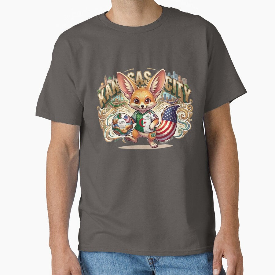Fennec Fox Football Fan - 2026 Global Soccer Edition by printozaShop⭐️⭐️⭐️⭐️