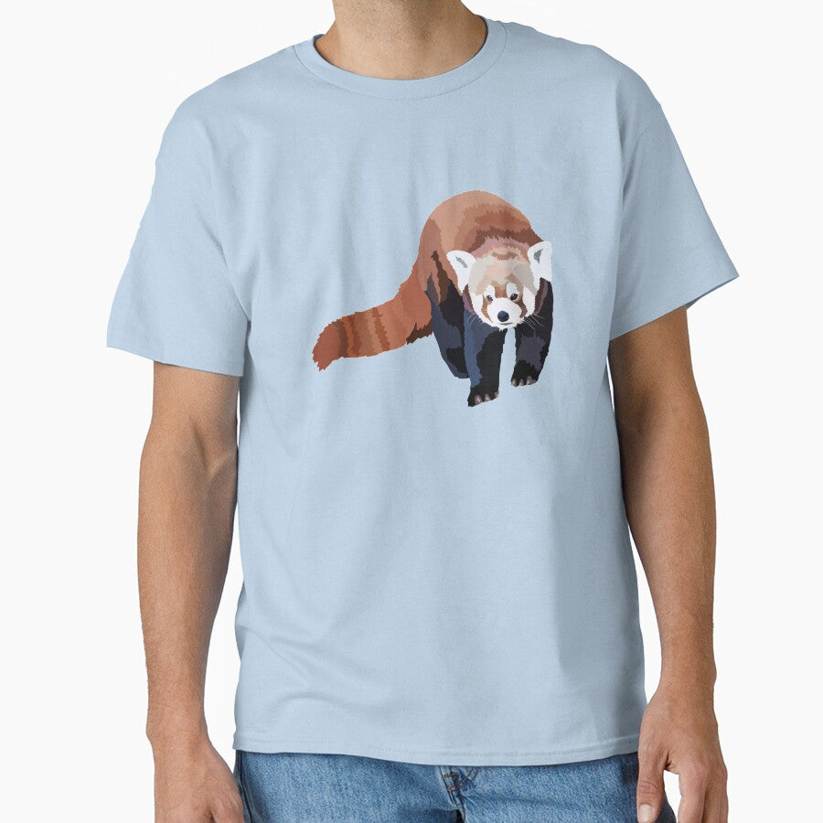R is for Red Panda,R is for Red Panda,Red Panda Illustration – Adorable and Playful Forest Mammal Artwork by PrettylittlepastelUk