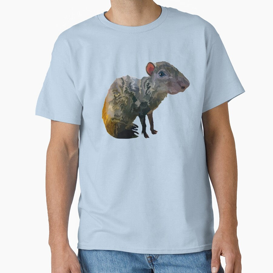 A is for Agouti,Agouti Artwork – Distinctive Rodent Illustration and Tropical Wildlife Design by PrettylittlepastelUk