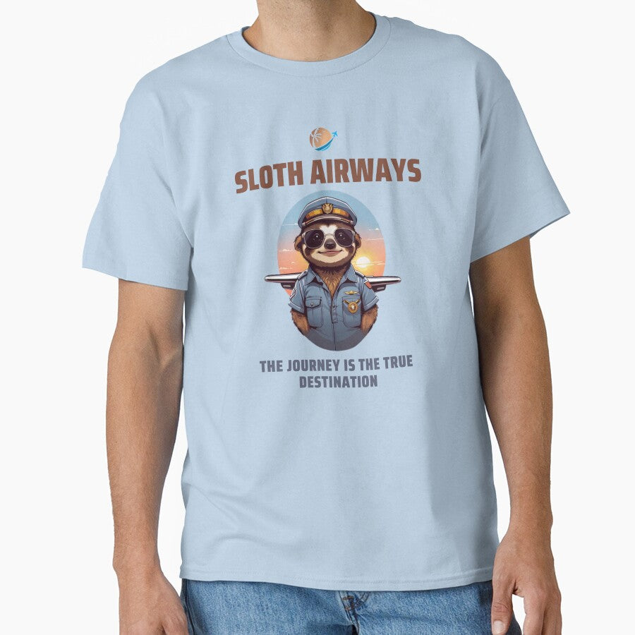 Cool smiling sloth pilot with sunglasses by CedricNorbinho