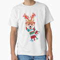 Shiba Inu Xmas Holidays Reindeer Christmas Lights by vilily