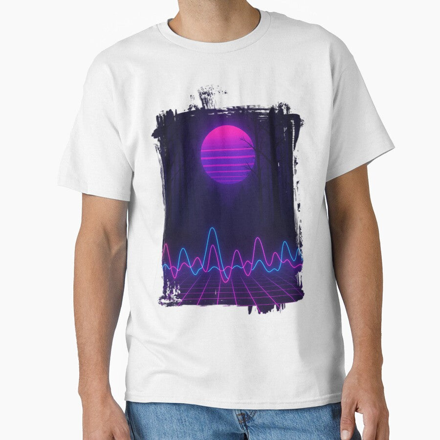 Dark Forest in Synthwave by wearprintgrapix