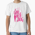 A girl And Her Dog by Paw Love