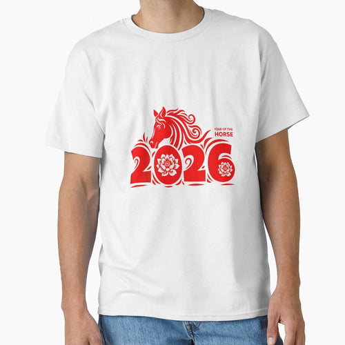 2026 Year of the Horse Chinese New Year by MerchDeviant