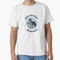 Protect the Wolves and Wild Places Wolf and Moon Design by artmythica