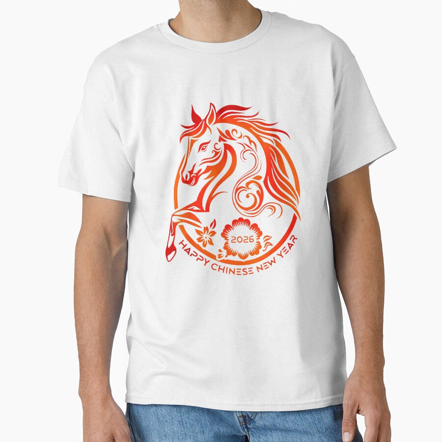 Happy Chinese New Year 2026 Horse Zodiac by MerchDeviant