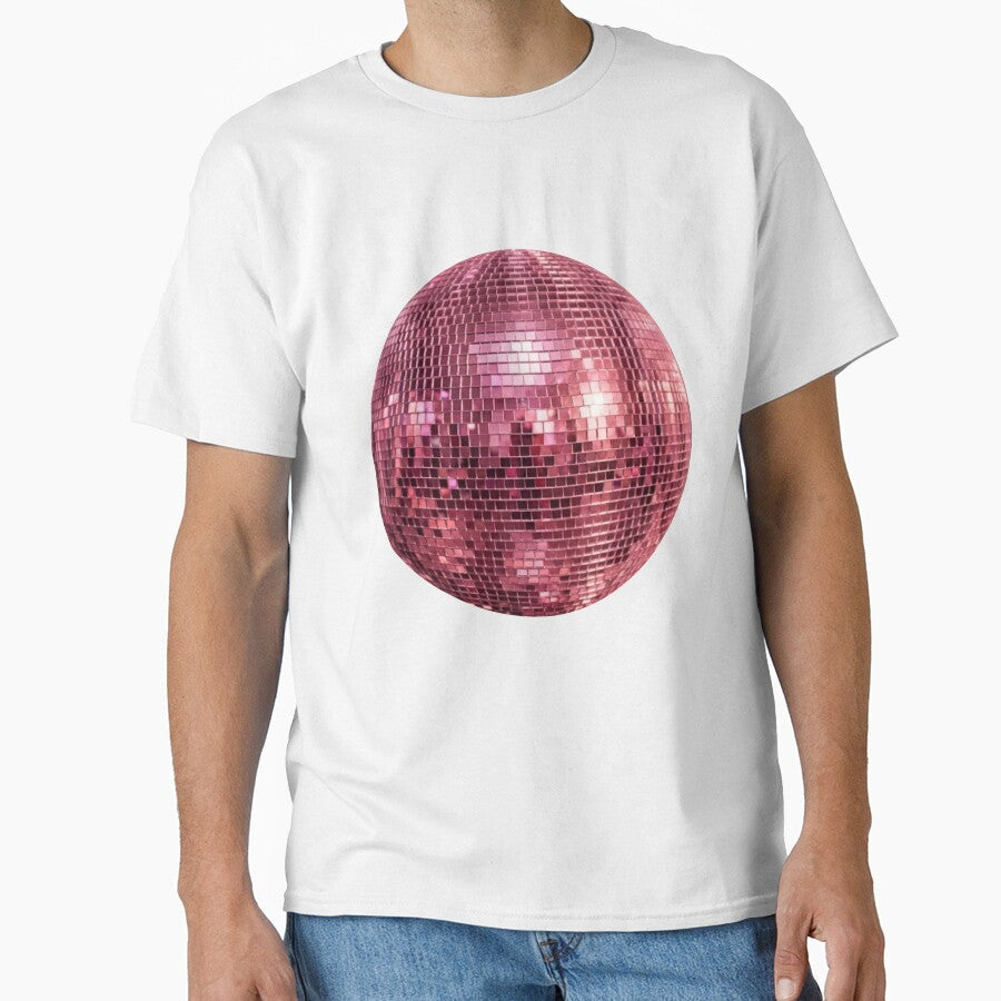 pink disco ball by funkyrainbowss