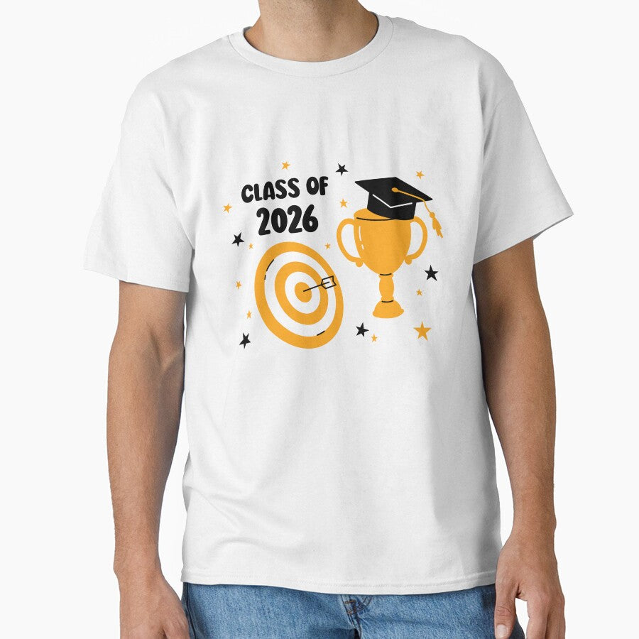 Class of 2026 Cute Graduation Print for School, College Graduates by AnnaVioletStore