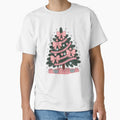 Coquette Christmas Tree with Pink Bows – Cute Girly Aesthetic Holiday Design by Muzgle