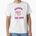 Vintage Axolotl Pickleball Est 1990 - Cute Pink Salamander by "Positive Vibes & Daily Lifestyle"