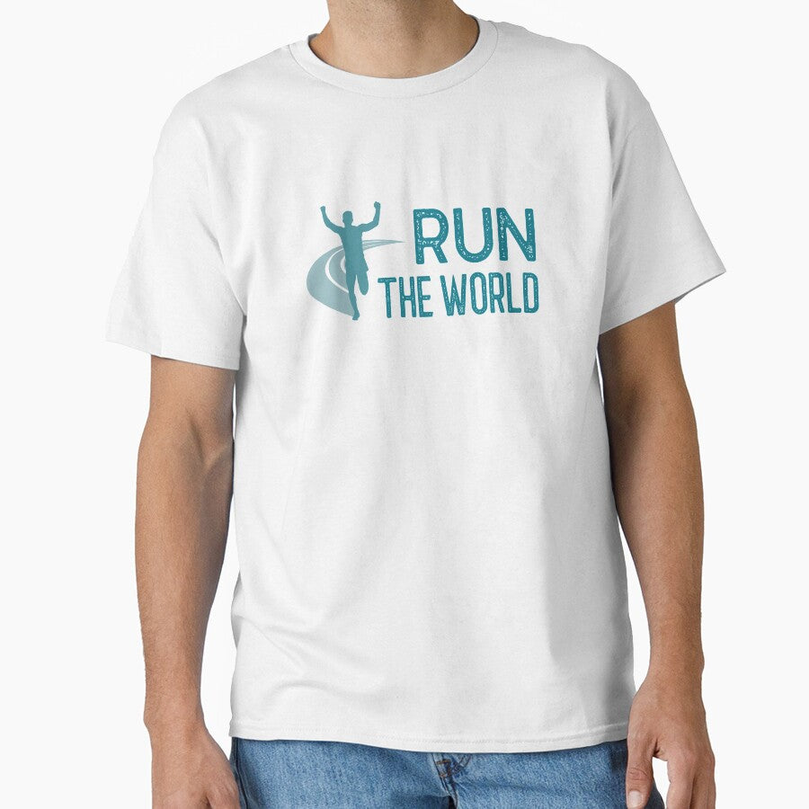 Run the world Marathon Runner Trail Running by grinta2021