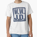 WWJD Grunge by BasedFaithMerch