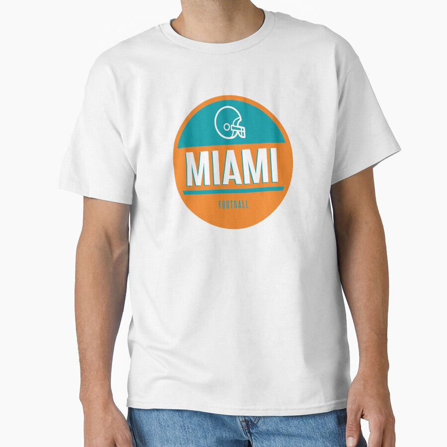 Miami retro football by BVHstudio