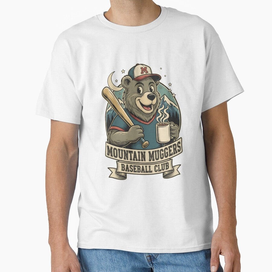 Mountain Muggers Baseball Club by Infinite Art Lab