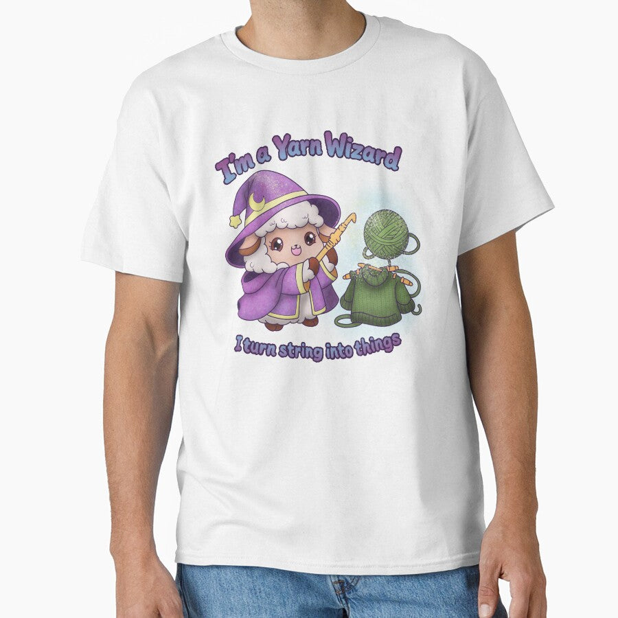 I’m a Yarn Wizard – Knitting Magic Craft by DerpCat Sketches