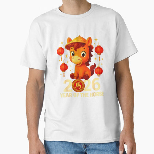 2026 Year Of The Horse Chinese Zodiac Lunar New Year by MerchDeviant