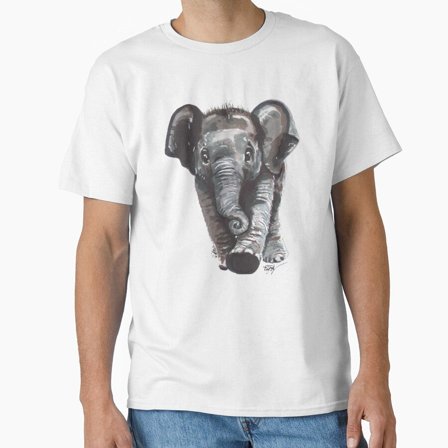 Baby Asian Elephant by Brian James Fichtner