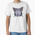 Gray/Black Goth Vintage Fairy Kitten by CazmieCo