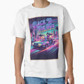 Back to the 80s — Retro DeLorean Future 1985 (Neon Vintage Poster) by Jandedan
