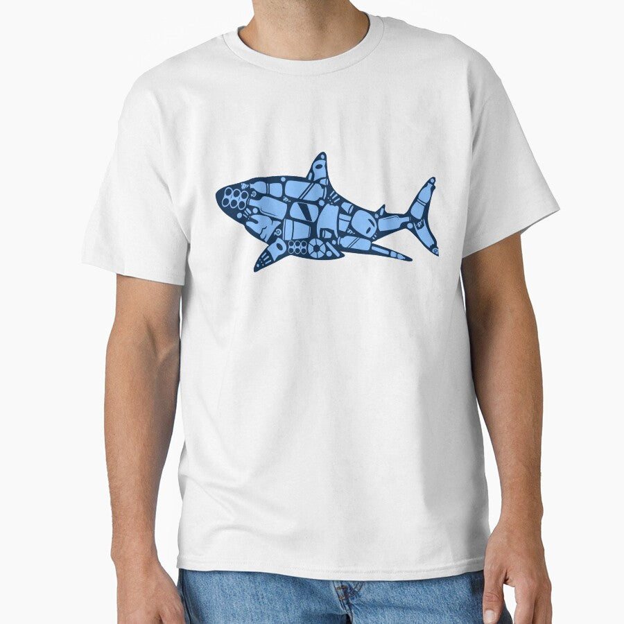 Plastic Shark- Blue by ThePlanetShop