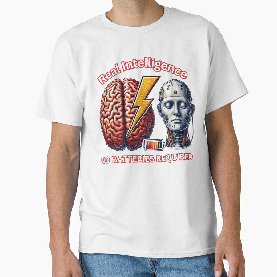 AI Real Intelligence No Batteries Required by BlankCanvasHaHa
