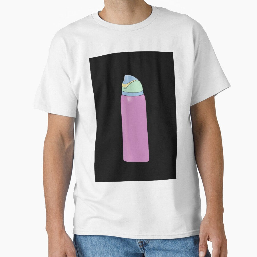 Emotional Support Water Bottle Pink by YipYapDesigns