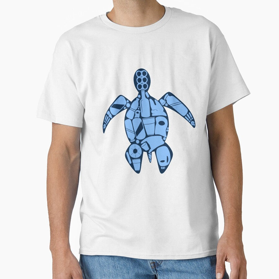 Plastic turtle- blue by ThePlanetShop