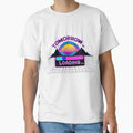 Cyber Sunset Text by Wearable Prints