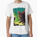 Sad Cat in Grunge 2 by GeminiDaydreamer