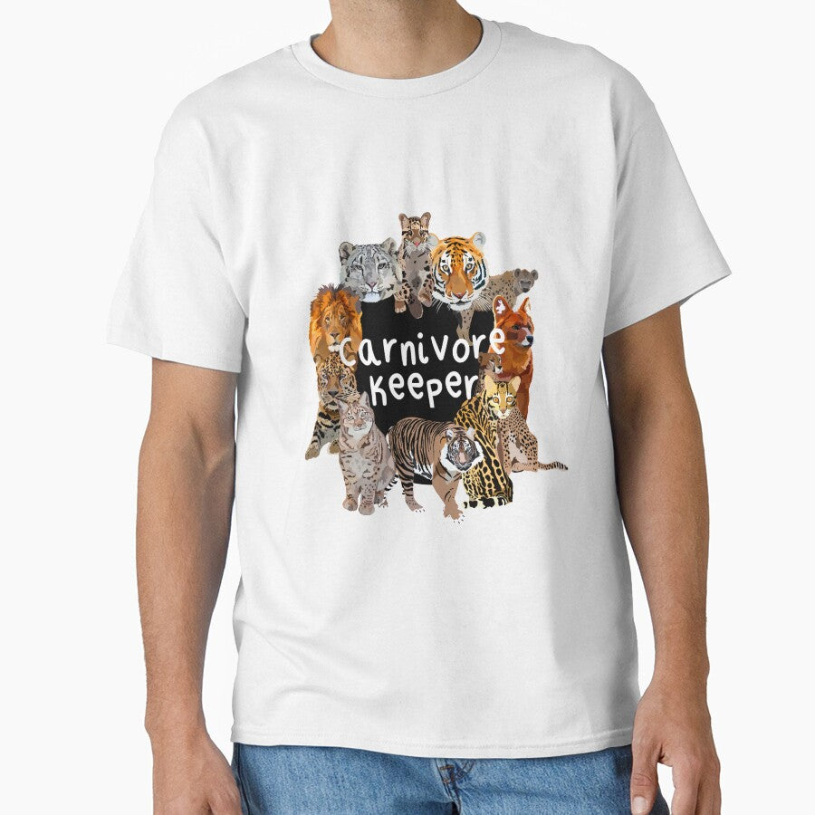 Carnivore Keeper, Carnivore Keeper Illustration – Zookeeper Art for Big Cat and Predator Enthusiasts by PrettylittlepastelUk