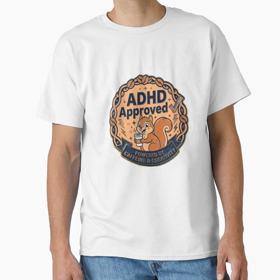 ADHD Humor | Squirrel Brain Gift by CHAOS_CLUB