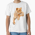 L is for Lioness,Lioness Artwork – Majestic Big Cat Illustration and Wildlife Design by PrettylittlepastelUk
