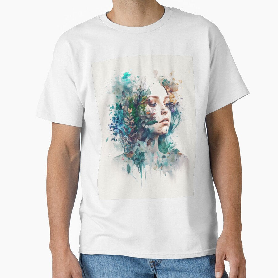 Nature is Healing painting Girl by simofaouzi