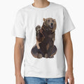B is for Brown Bear,Brown Bear Illustration – Wildlife Art for Nature and Animal Lovers by PrettylittlepastelUk