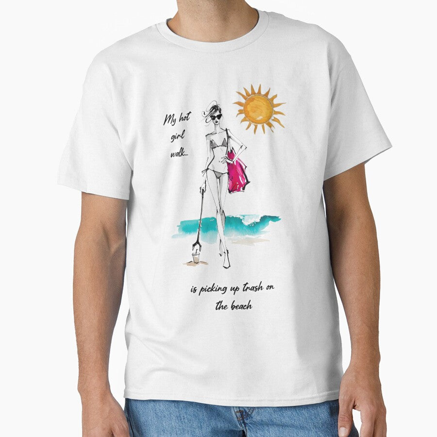 My Hot Girl Walk is Beach Cleanup by PTTPeopleWear