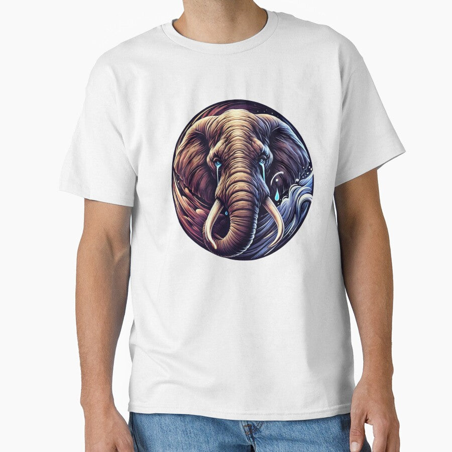 Crying Elephant - Emotional Wildlife Art by Nauert's