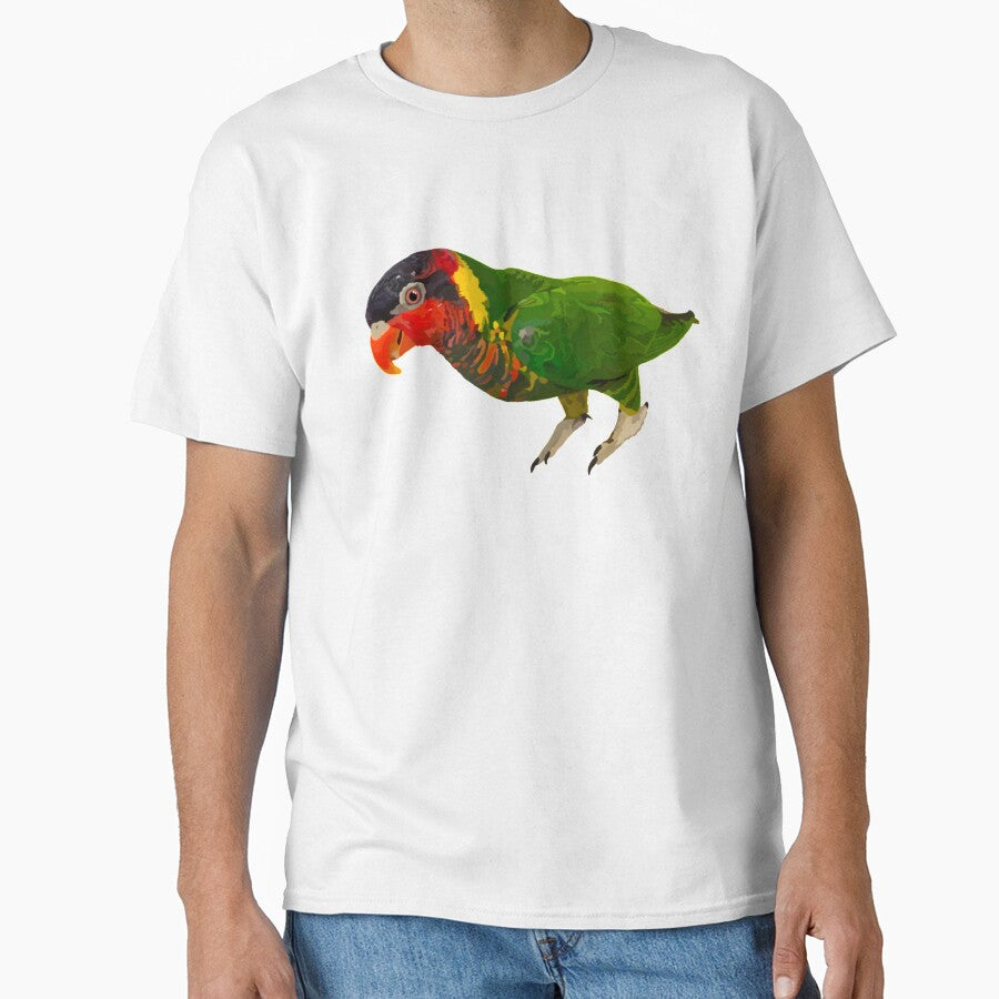 O is for Ornate Lorikeet,Ornate Lorikeet Artwork – Vibrant Parrot Illustration and Exotic Bird Design by PrettylittlepastelUk