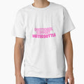 Emotional Support Waterbottle – Cute Pink Bubble Text Design by printwithkacie