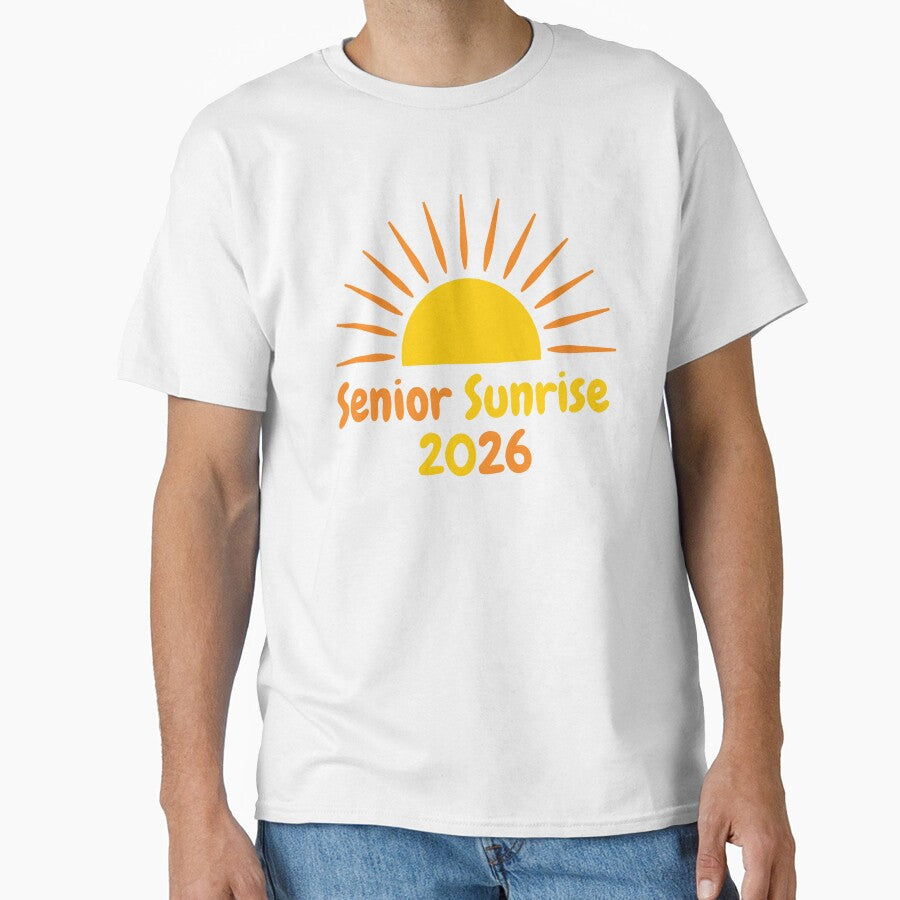 Senior 2026 Senior Sunrise Shirt, Class of 2025 Retro Senior Tshirt, 2026 Grad Gift, Seniors Tee, High School Senior, Senior Graduation Gift by VainPro