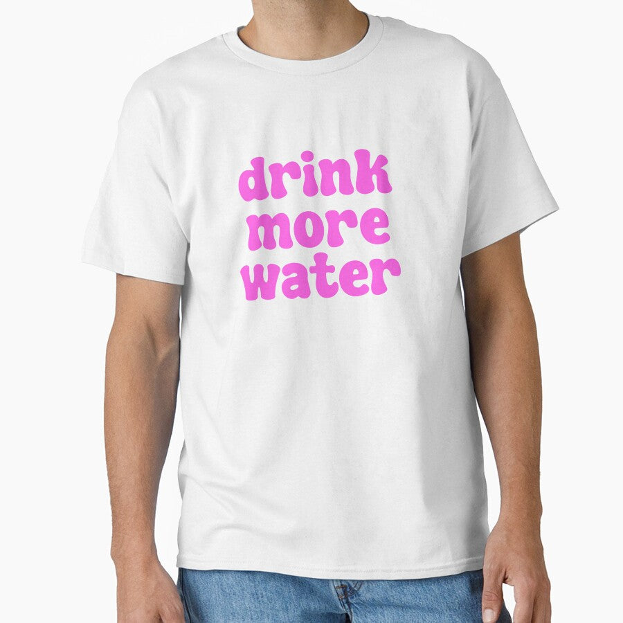 Drink Mor Water - pink by michaelawells97