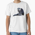 B is for Binturong ,Binturong – Curious Asian Bearcat Wildlife Illustration by PrettylittlepastelUk