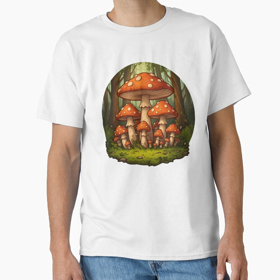 Mushroom Forest by WrenAndWhimsy