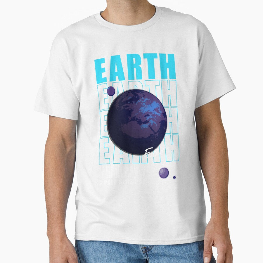 Planet Earth - A Pale Blue Dot Urban Style Design by Geeky Giggles