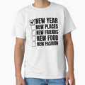 New Year New Places New Friends Checklist Typography by Nordic Echo